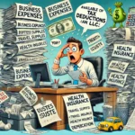 What are the tax deductions for LLC illustration