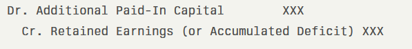 Step 6: Adjust for Retained Earnings/Accumulated Deficit