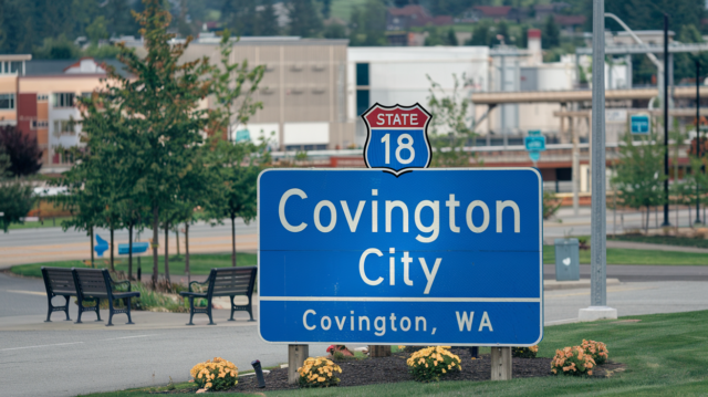 a photo of the covington city sign at th wixJ7OCWTzu03oTC s41dA itzzhADZT8SggQqV8Vz63Q